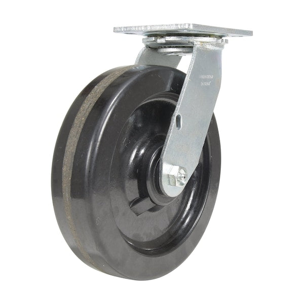 Vestil CST-VE-8X2PH-S Phenolic Swivel Caster 8 In. Diameter x 2 In. Width 1250 Lb. Capacity Black