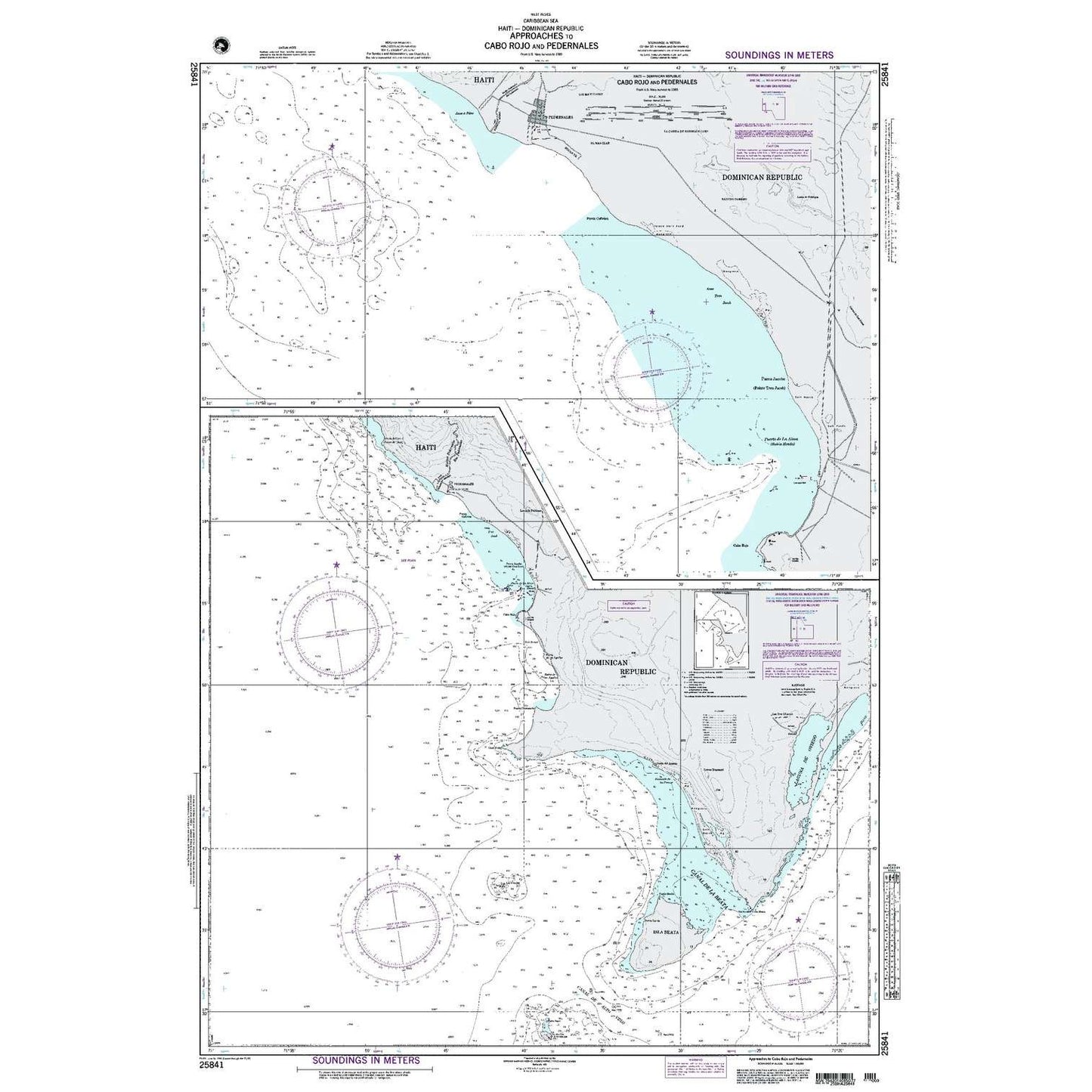 Paradise Clay NGA_25841 NGA Chart Approaches to Cabo Rojo & Pedernales