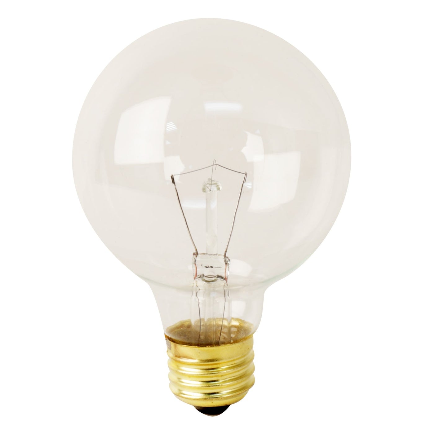 Feit Electric 25G25/RP 25W Soft White Clear G25 Globe Dimmable Incandescent Light Bulb