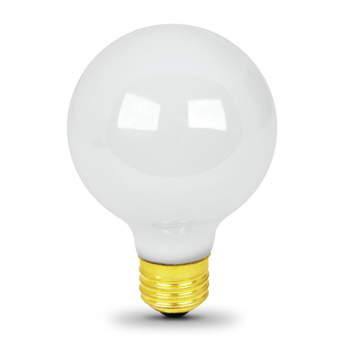 Feit Electric 25G25/W-130 25W Soft White (2700K) E26 Base G25 Globe Shape Incandescent Bulb