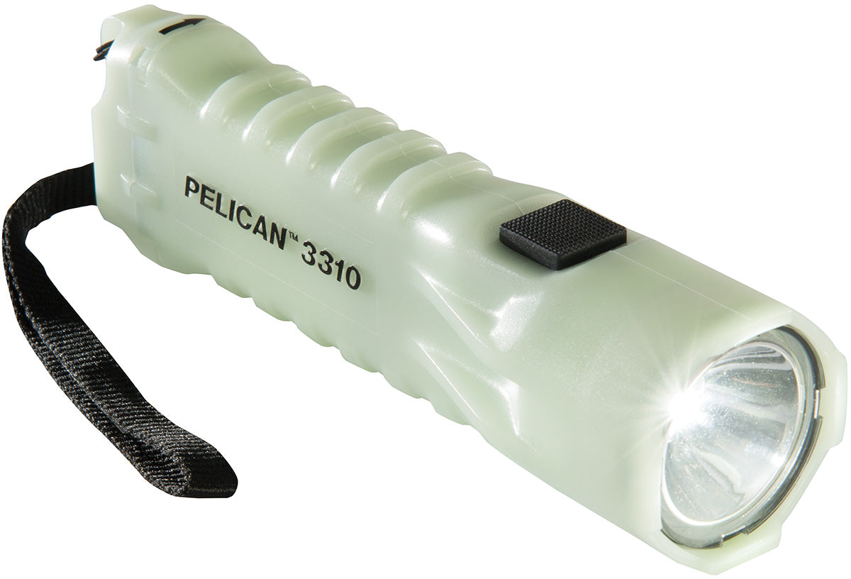 Pelican 3310PL 3AA LED with Clip Photoluminescent