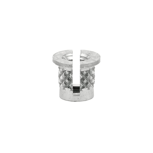 E-Z Press™ Threaded Insert for Plastic - Reverse Slot - Stainless - Stainless - M2-0.4 (Pack of 5)