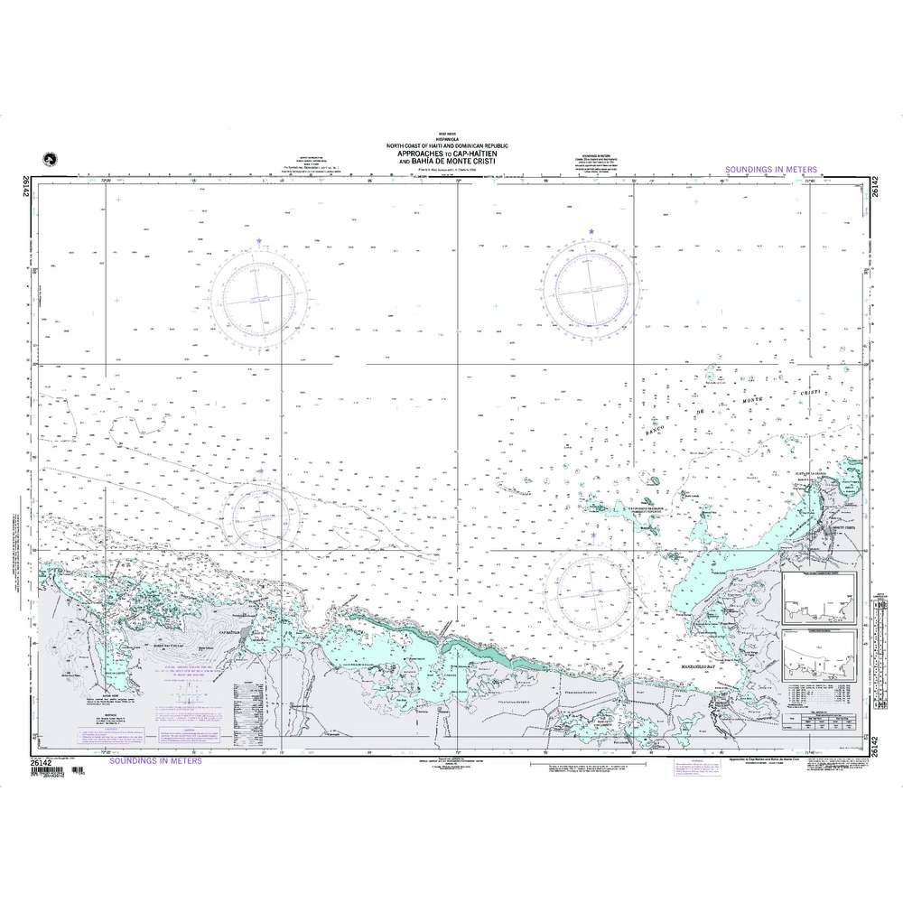Paradise Clay NGA_26142 NGA Chart Approaches to Cap - Haitien and Bahia de Monte Cristi