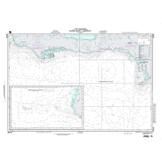 Paradise Clay NGA_26210 NGA Chart Navassa Island to Cabo Beata