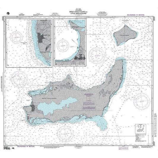 Paradise Clay NGA_26267 NGA Chart Great Inagua Island and Little Inagua Island