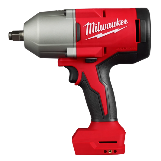 Milwaukee Tool 2666-20 M18™ Brushless 1/2" High Torque Impact Wrench w/ Friction Ring, 1 EA