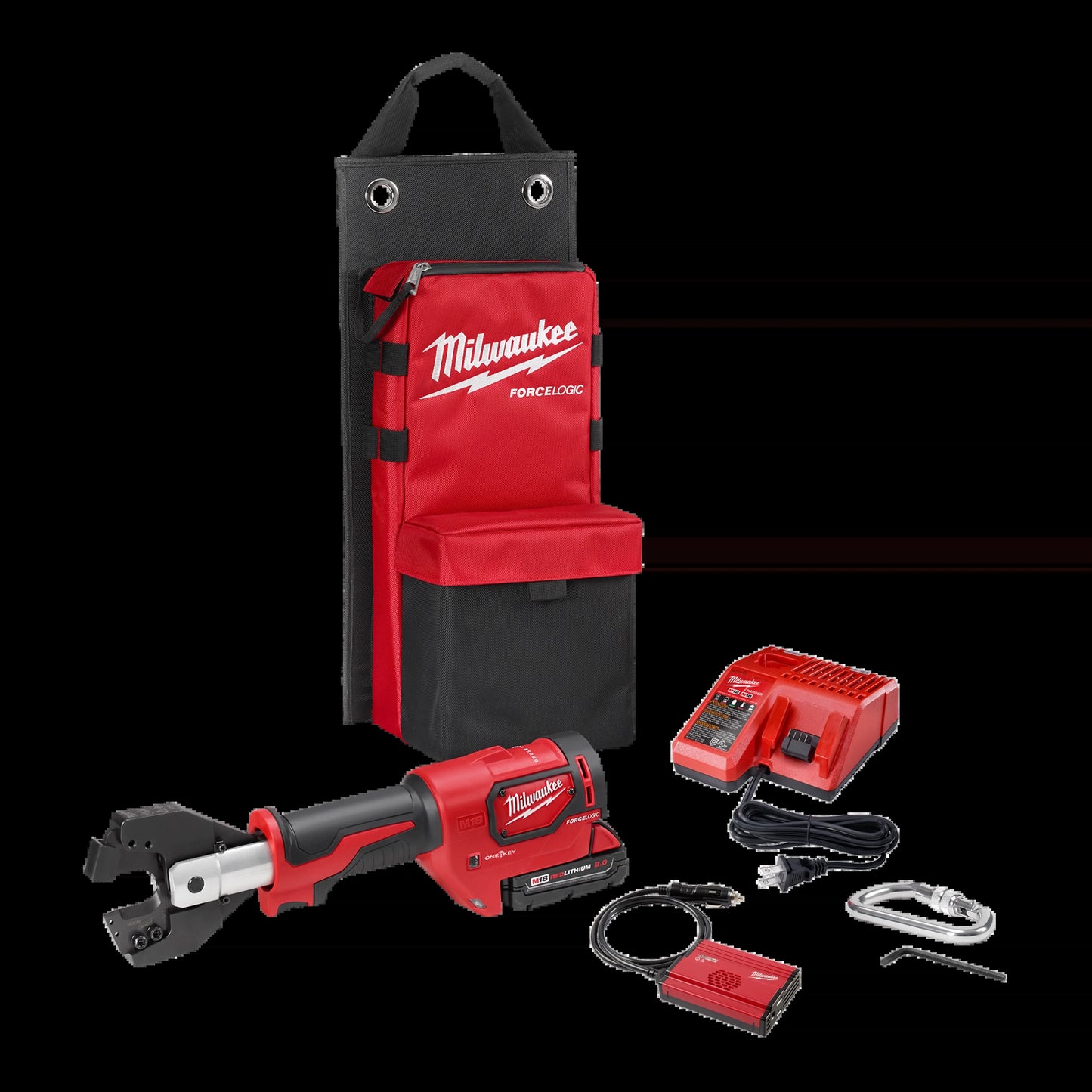 Milwaukee Tool 2672-21S M18 FORCE LOGIC Cable Cutter Kit with 477 ACSR Jaw, 1 EA