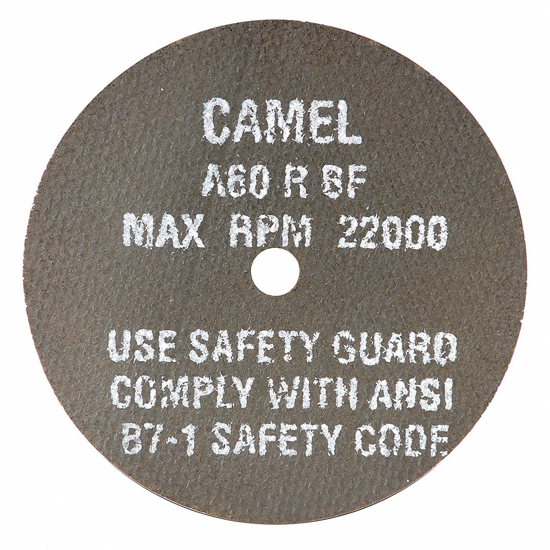CGW ABRASIVES 35509 4X1/16X3/8 T1 A36-R-Bf Cutoff Wheel