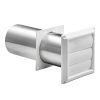 Lambro 290W 3″ White Plastic Louvered Vent