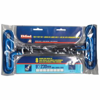 EKLIND TOOL 55198 2Mm - 10Mm T-Handle Hexset W/Pouch 8 K