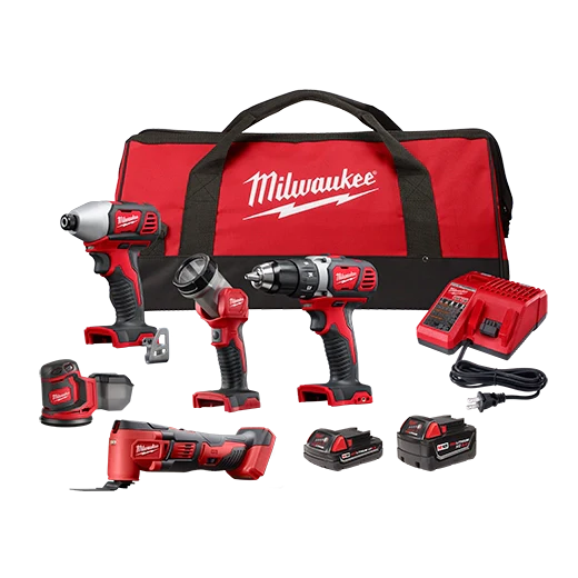 Milwaukee Tool 2691-25MT M18™ 5 Tool Combo Kit, 1 ST