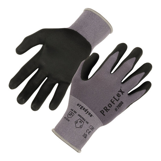 Ergodyne 10364 ProFlex 7000 Nitrile Coated Gloves  Microfoam Palm, 15g