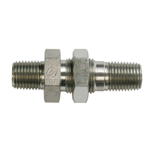 Brennan 2708-LN-12-12 12Mp-12Mp Bulkhead Straight With Lock Nut