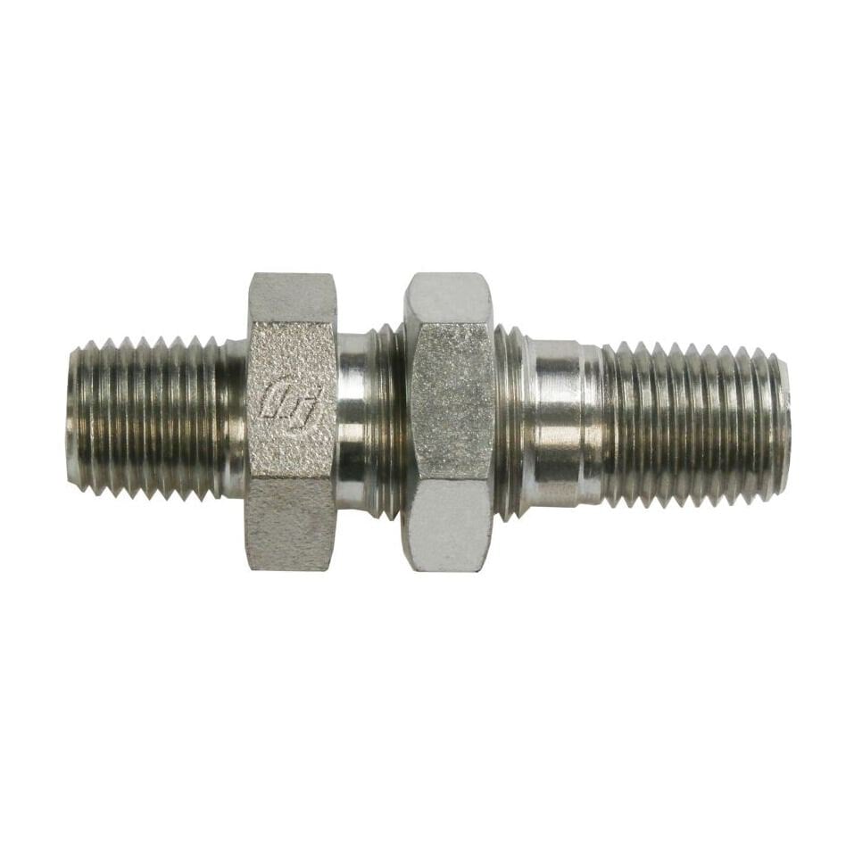 Brennan 2708-LN-04-04 04Mp-04Mp Bulkhead Straight With Lock Nut