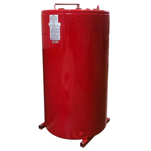 American Lube 270RVDW 270-Gallon Double-Wall Vertical Round Tank