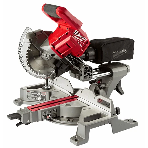 Milwaukee Tool 2733-20 M18 FUEL™ 7-1/4” Dual Bevel Sliding Compound Miter Saw, 1 EA