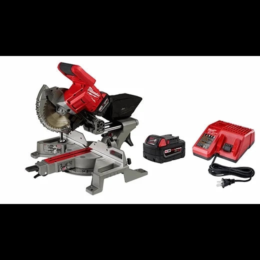 Milwaukee Tool 2733-21 M18 FUEL 7-1/4" Dual Bevel Sliding Compound Miter Saw Kit, 1 ST