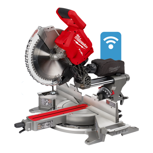 Milwaukee Tool 2739-20 M18 FUEL™ 12” Dual Bevel Sliding Compound Miter Saw – Tool Only, 1 EA