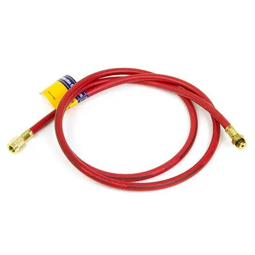 Yellow Jacket 27672 72", Red, 1/2" Fe. Acme x 14mm Male, Auto Manifold Hose