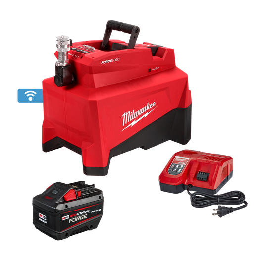 Milwaukee Tool 2774-21HD M18™ FORCE LOGIC™ 10,000psi Hydraulic Pump Kit, 1 EA