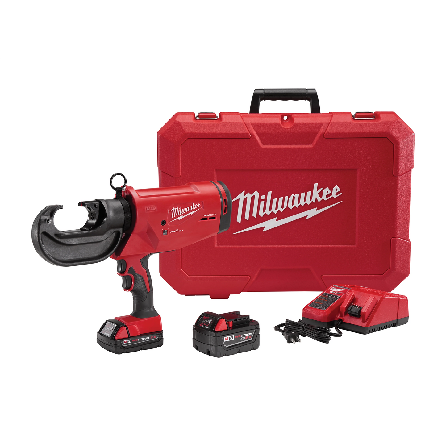 Milwaukee Tool 2779-22 M18™ FORCE LOGIC™ 750 MCM Crimper Kit, 1 EA