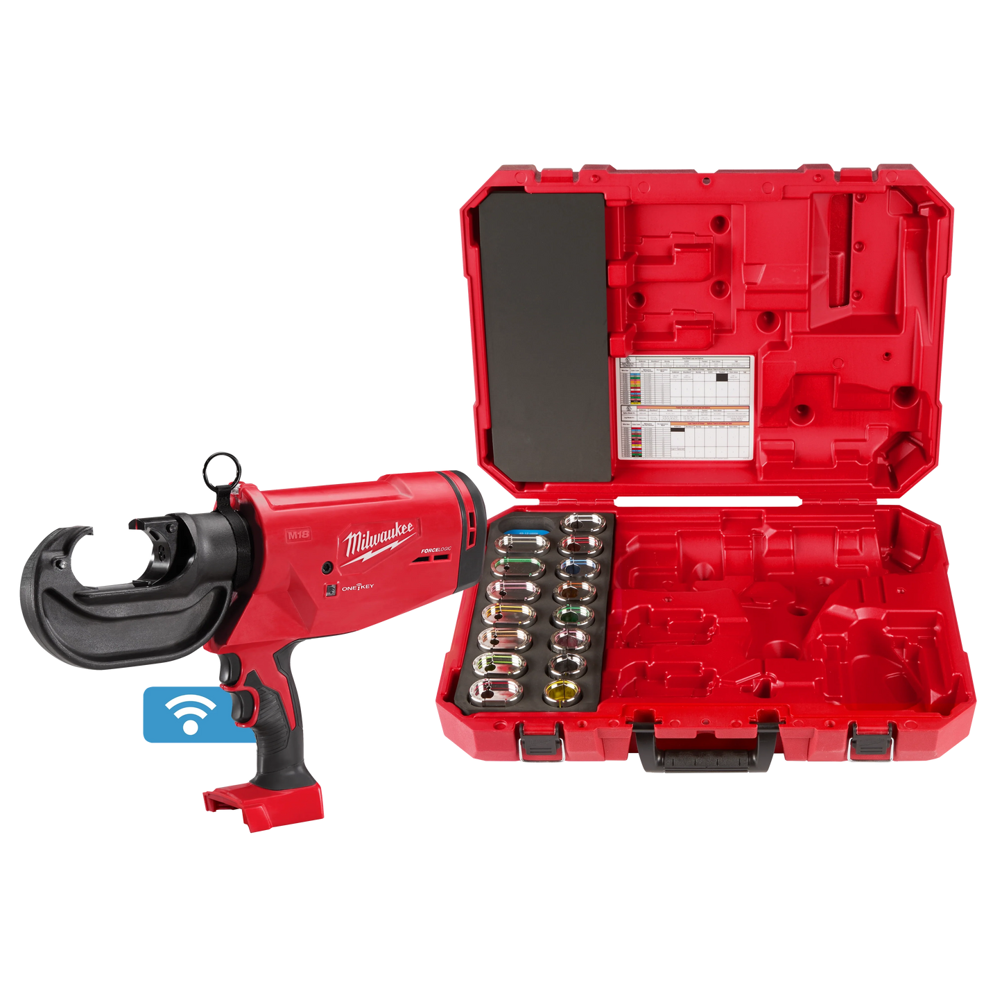 Milwaukee Tool 2779-750AL M18™ FORCE LOGIC™ 750 MCM Crimper with #6 - 750 MCM Al Dies, 1 EA
