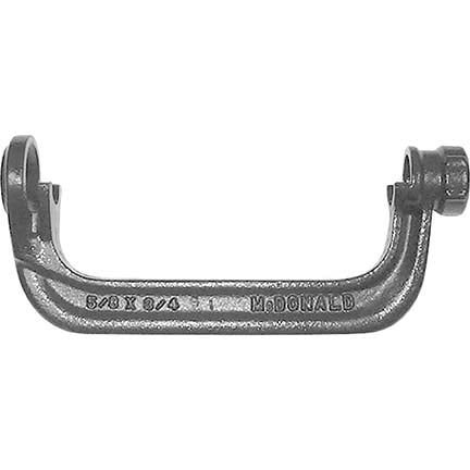 A.Y. McDonald 4139-317 14-1F Iron Yoke 5/8 Meter-3/4 Int Fnpt Red