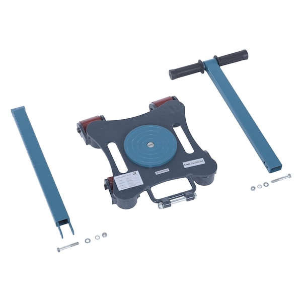 Vestil MDSKT-2 MULTI DIRECTION MACHINER SKATE 2.2K