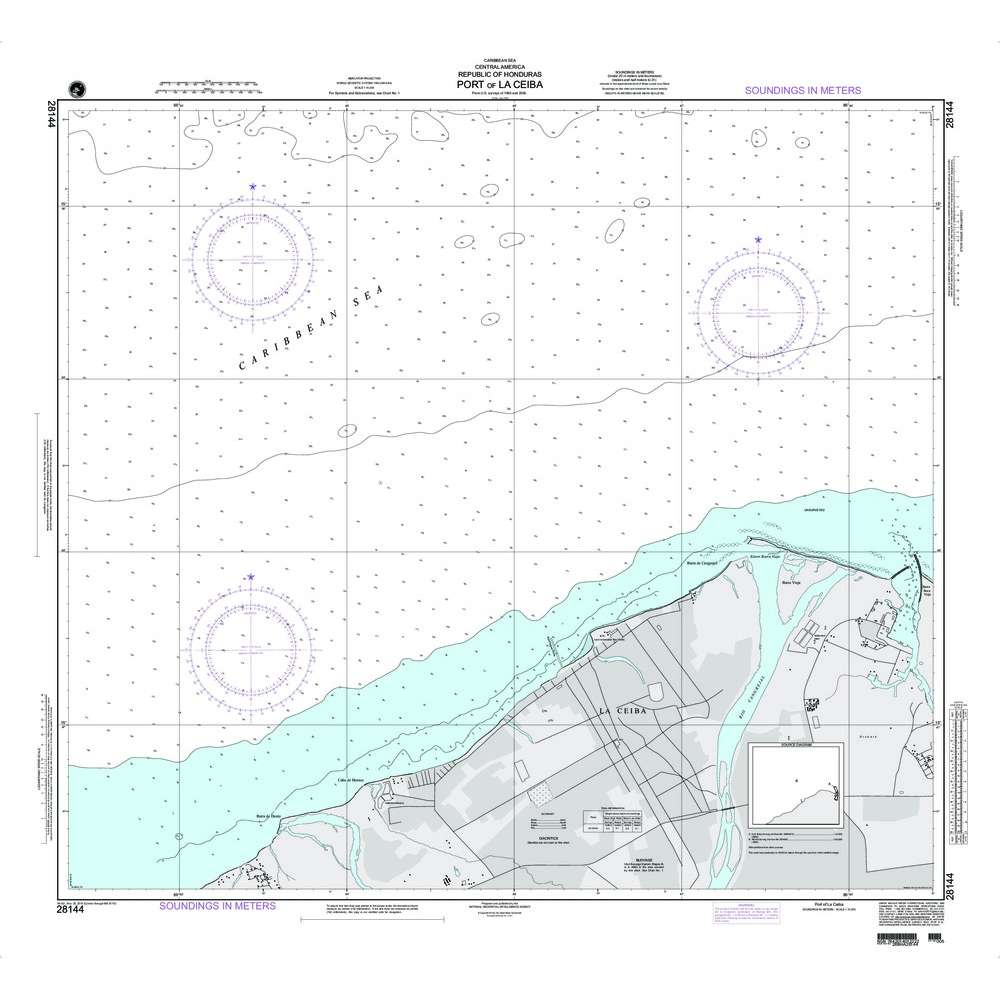 Paradise Clay NGA_28144 NGA Chart Port of La Ceiba