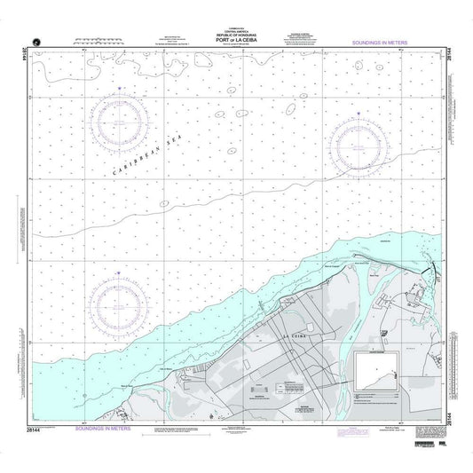 Paradise Clay NGA_28144 NGA Chart Port of La Ceiba