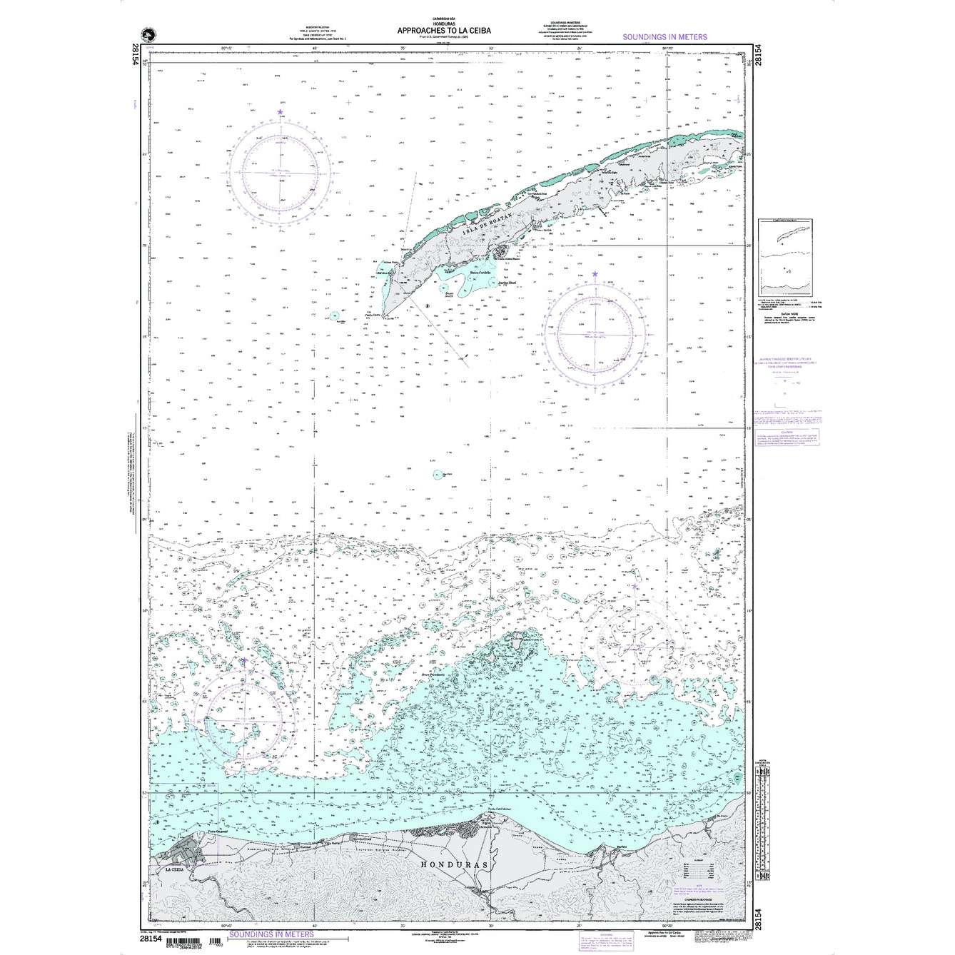 Paradise Clay NGA_28154 NGA Chart Approaces to La Ceiba