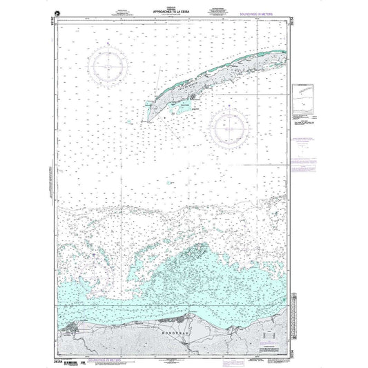 Paradise Clay NGA_28154 NGA Chart Approaces to La Ceiba