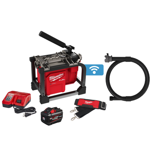 Milwaukee Tool 2818-21 M18 FUEL™ Sectional Machine for 5/8” & 7/8" Cable, 1 EA