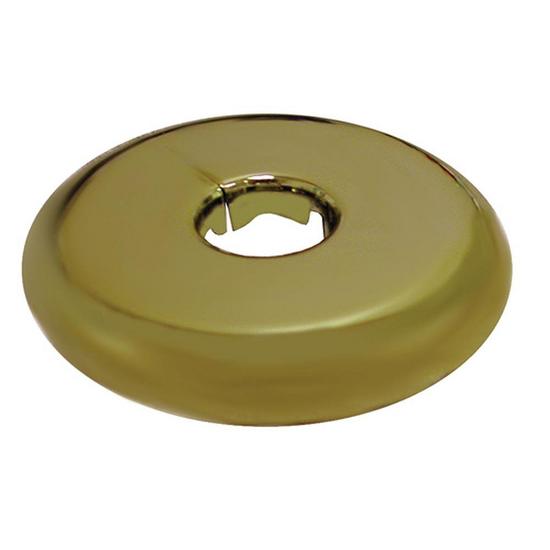 Jones Stephens F08375 Polished Brass Flexible Floor And Ceiling Plate 3/8" IPS or 1/2" CTS