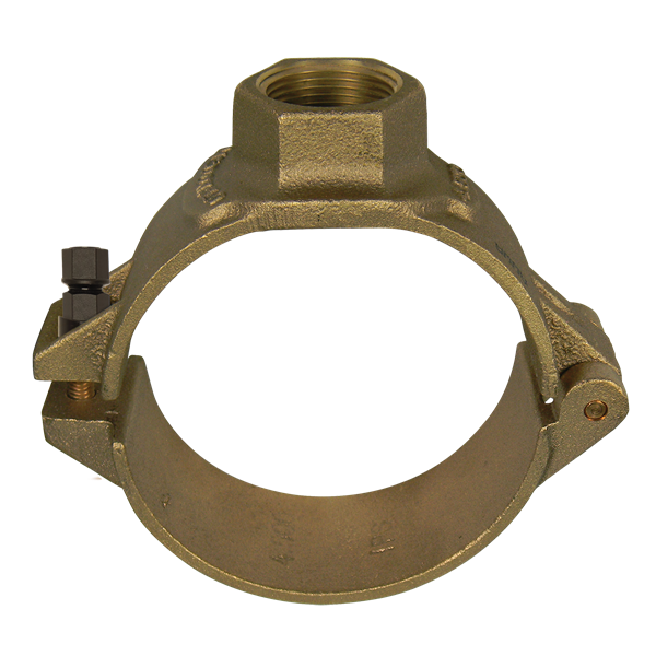 A.Y. McDonald 4168-175 3895Sb 4X3/4 Hinged Saddle 1 Bolt 4.80 X Awwa