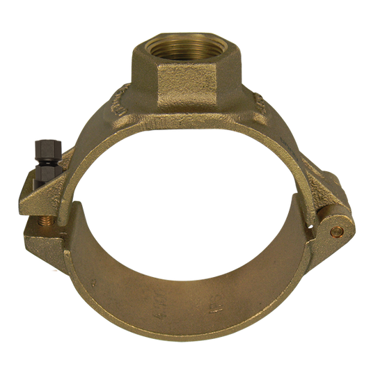 A.Y. McDonald 4168-175 3895Sb 4X3/4 Hinged Saddle 1 Bolt 4.80 X Awwa