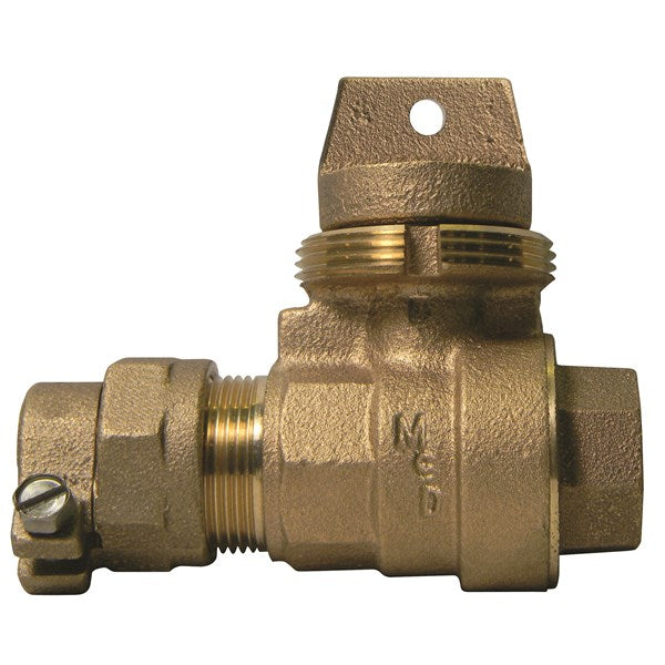 A.Y. McDonald 5123-216 76106-34 1 Minn Ball Curb Pep-9 X Fnpt - Nl
