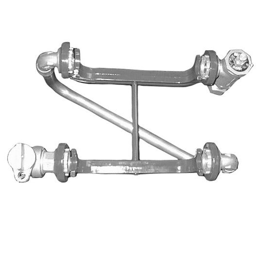 A.Y. McDonald 5141-394 714-1-1Tan X6.50 Tan Yoke Assy - L/Inlet & Outlet-Nl