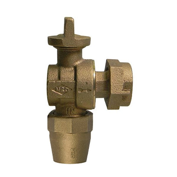 A.Y. McDonald 5194-057 74602B-3H 3/4 Angle Ball Pep X Meter - Nl