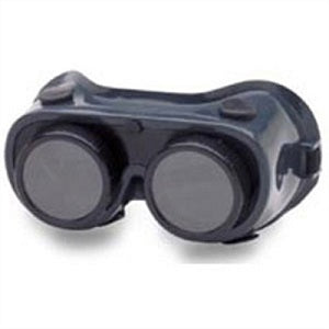 MCR Safety 28550 Welding Goggle 50mm Stationary Round Lens 5.0 Filter Cutting Lens Cutting goggles protection (1 Pair)