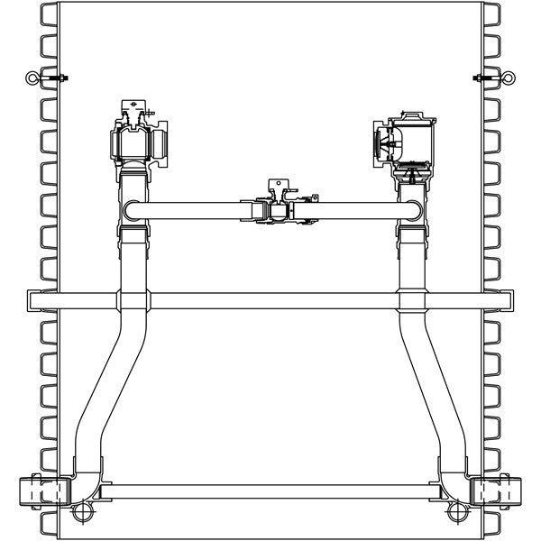 A.Y. McDonald 5186-302 780R672Wdpp 665X36 Sgl Riser Pit Fpbvxfpdck Highbyp