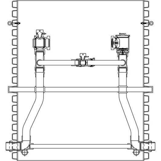 A.Y. McDonald 5186-012 780R648Wdpp 665X36 Sgl Riser Hbp Pit Fpbvxfpdck