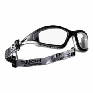 BOLLE SAFETY 40085 Tracker Clear Pc Asaf/Black & Grey