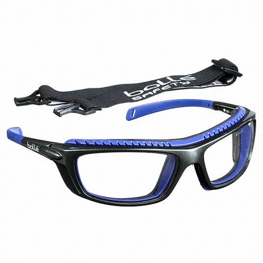 BOLLE SAFETY 40276 Baxter Safety Glass Withfoam  Clear Lens (10 PR)
