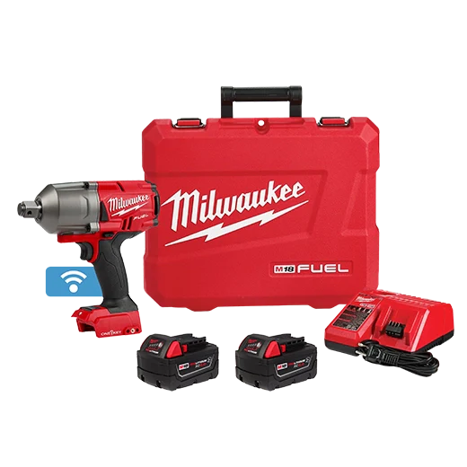 Milwaukee Tool 2864-22R M18 FUEL™ w/ ONE-KEY™ High Torque Impact Wrench 3/4" Friction Ring Kit, 1 EA