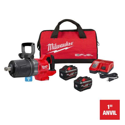 Milwaukee Tool 2868-22HD M18 FUEL™ 1" D-Handle High Torque Impact Wrench w/ ONE-KEY™ Kit, 1 EA