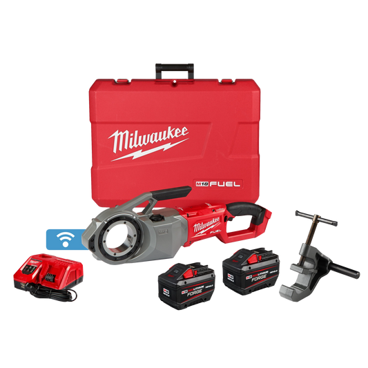 Milwaukee Tool 2874-22HD M18 FUEL™ Pipe Threader w/ ONE-KEY™ Kit, 1 EA