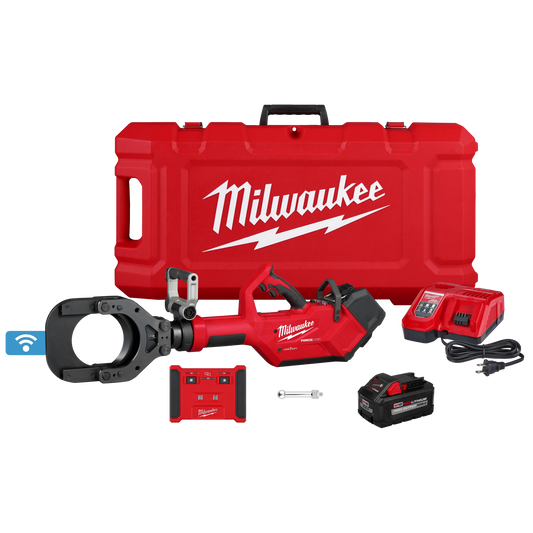 Milwaukee Tool 2875R-21 M18™ FORCE LOGIC™ 5” Underground Cable Cutter w/ Wireless Remote, 1 EA