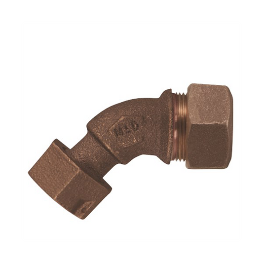 A.Y. McDonald 5119-181 74745St 3/4X3/4 Eighth Bend Meter X Cts - Nl