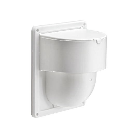 Lambro 289W-6 4 Inch Wall Exhaust Dryer Vent – Floating Damper